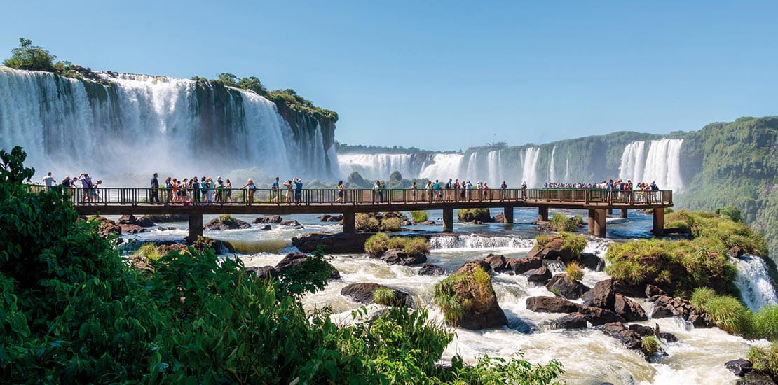 Iguazu Falls in Brazil